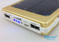 Carregador portátil universal duplo 8000mAh de USB das energias solares da capacidade alta de USB