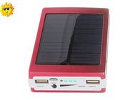 Bateria portátil universal do banco 13000mAH 18650 das energias solares com USB duplo