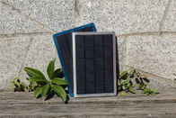 Carregador portátil personalizado do banco das energias solares 5000mah para o telefone móvel, iPad, câmera