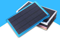 banco portátil das energias solares 10000mAh, mini carregador do telefone das energias solares para Smartphone