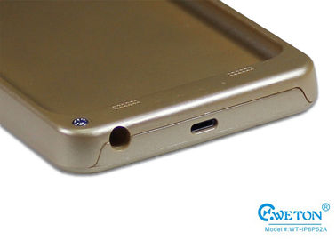 Carregador móvel positivo do apoio de bateria do iPhone 6 do Li-polímero da capacidade alta 5000mAh