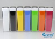 Banco plástico do poder do mini batom feito sob encomenda de Samsung 18650 pilhas do Li-íon