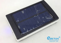 Banco portátil duplo 10000mAh das energias solares de USB para telefones móveis e tabuletas