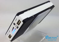 Banco portátil duplo 10000mAh das energias solares de USB para telefones móveis e tabuletas