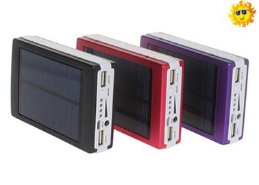 banco universal USB duplo das energias solares 13000mAH com a bateria 18650
