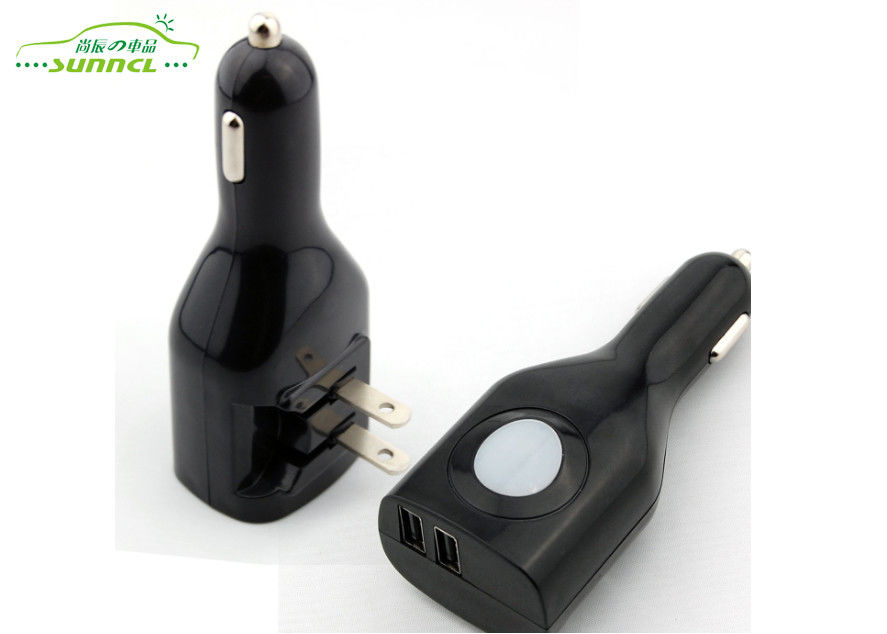 Carregador/adaptador do carro da maneira 5V 2100MA USB do universal 2 para o iphone 5s/6